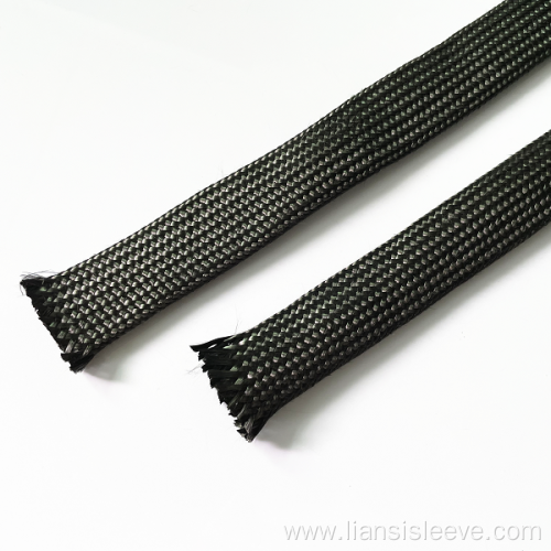 good toughness heat resistant Carbon fiber braided sleeving